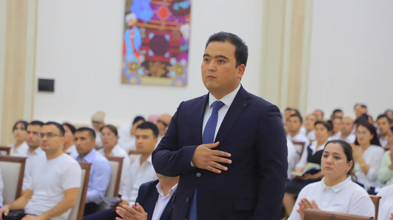 Navoiy viloyati «Kelajak markazi»ga yangi direktor tayinlandi